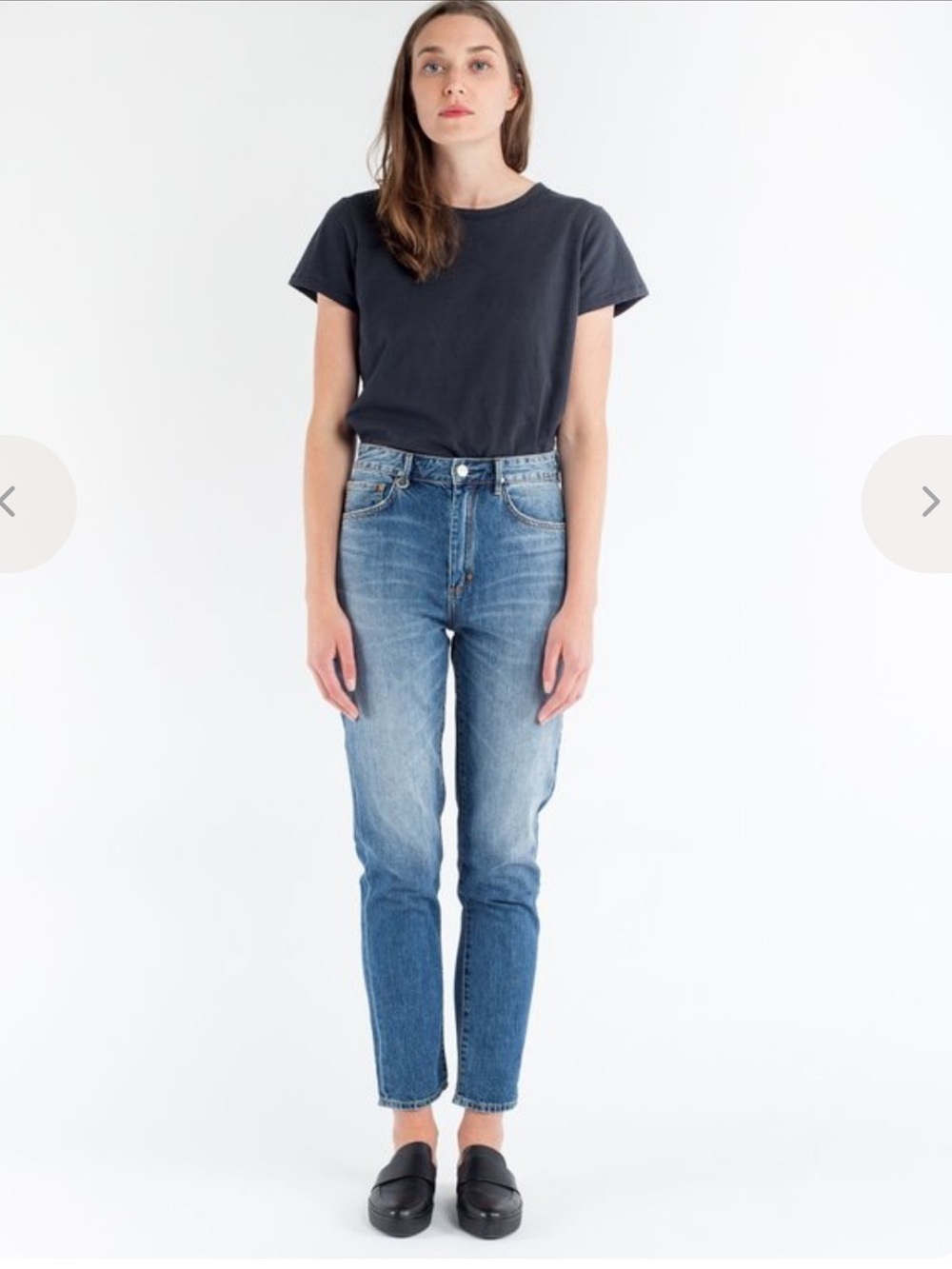 Neuw Lola Mom Super High-Rise Jeans - Zero Wash - Picture 2 of 16
